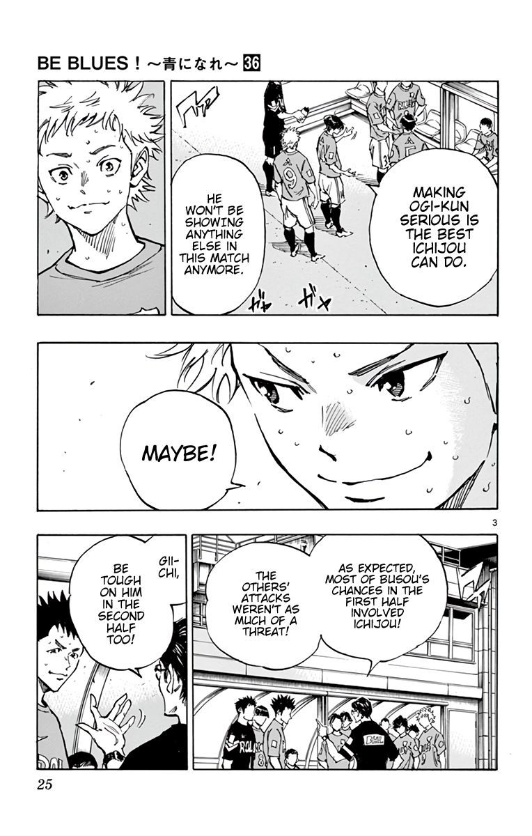 BE BLUES ~Ao ni nare~ Chapter 351 3